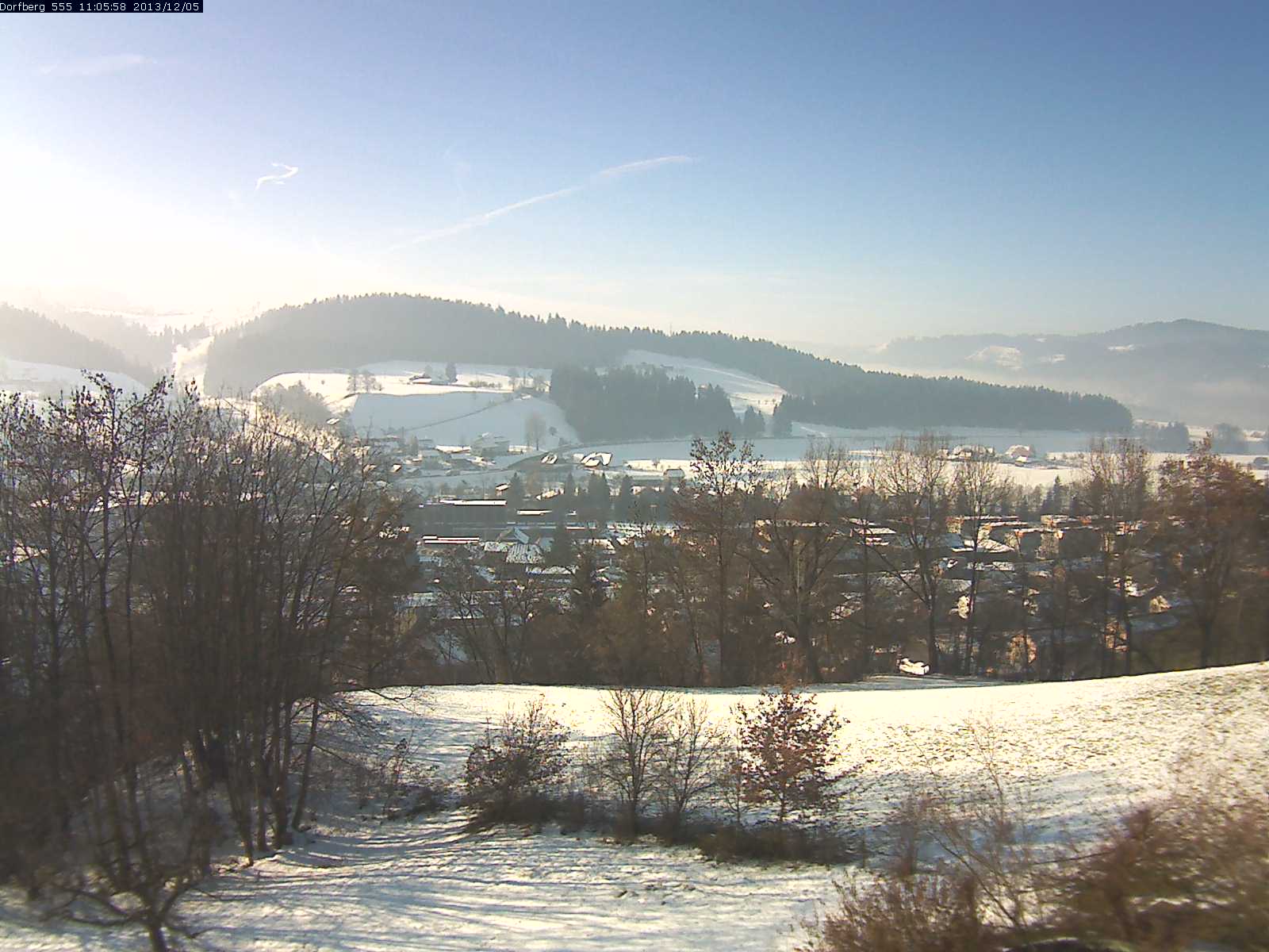 Webcam-Bild: Aussicht vom Dorfberg in Langnau 20131205-110600