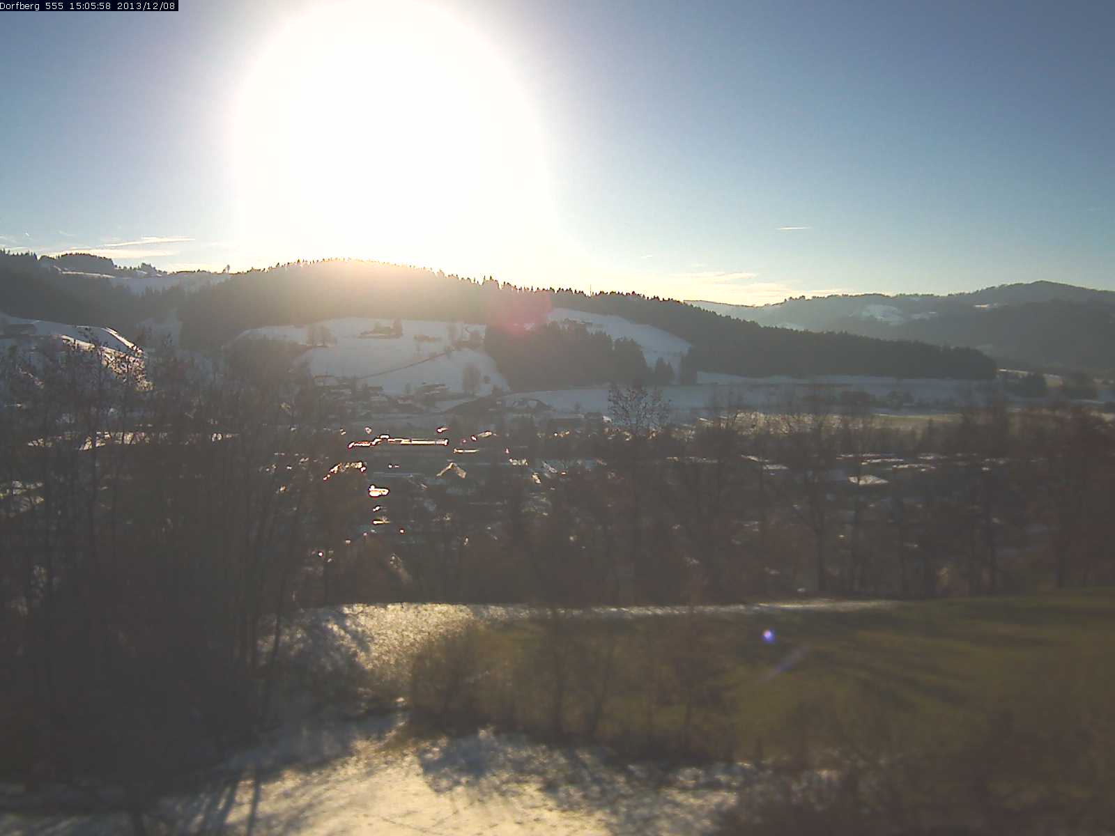 Webcam-Bild: Aussicht vom Dorfberg in Langnau 20131208-150600