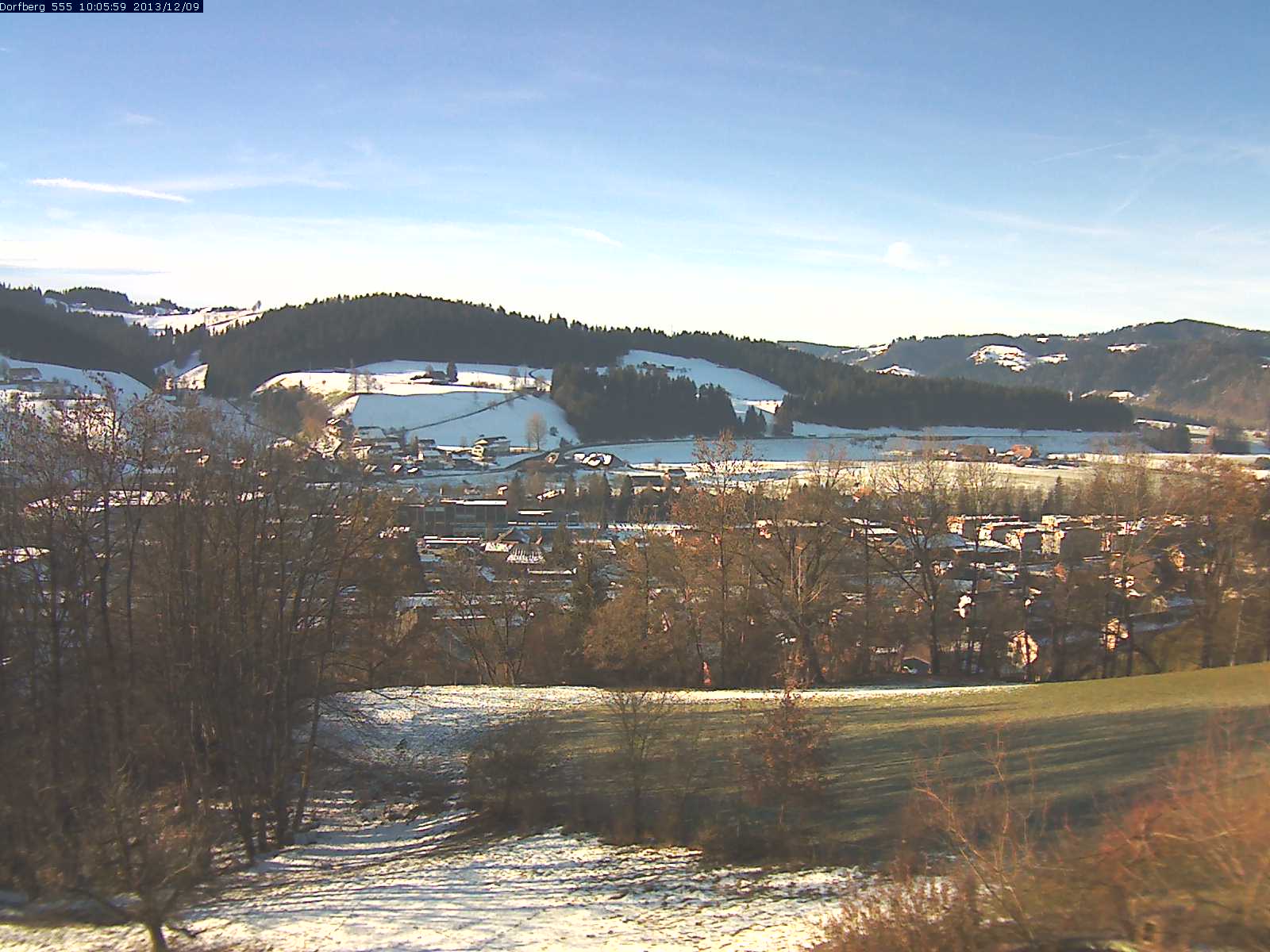 Webcam-Bild: Aussicht vom Dorfberg in Langnau 20131209-100600