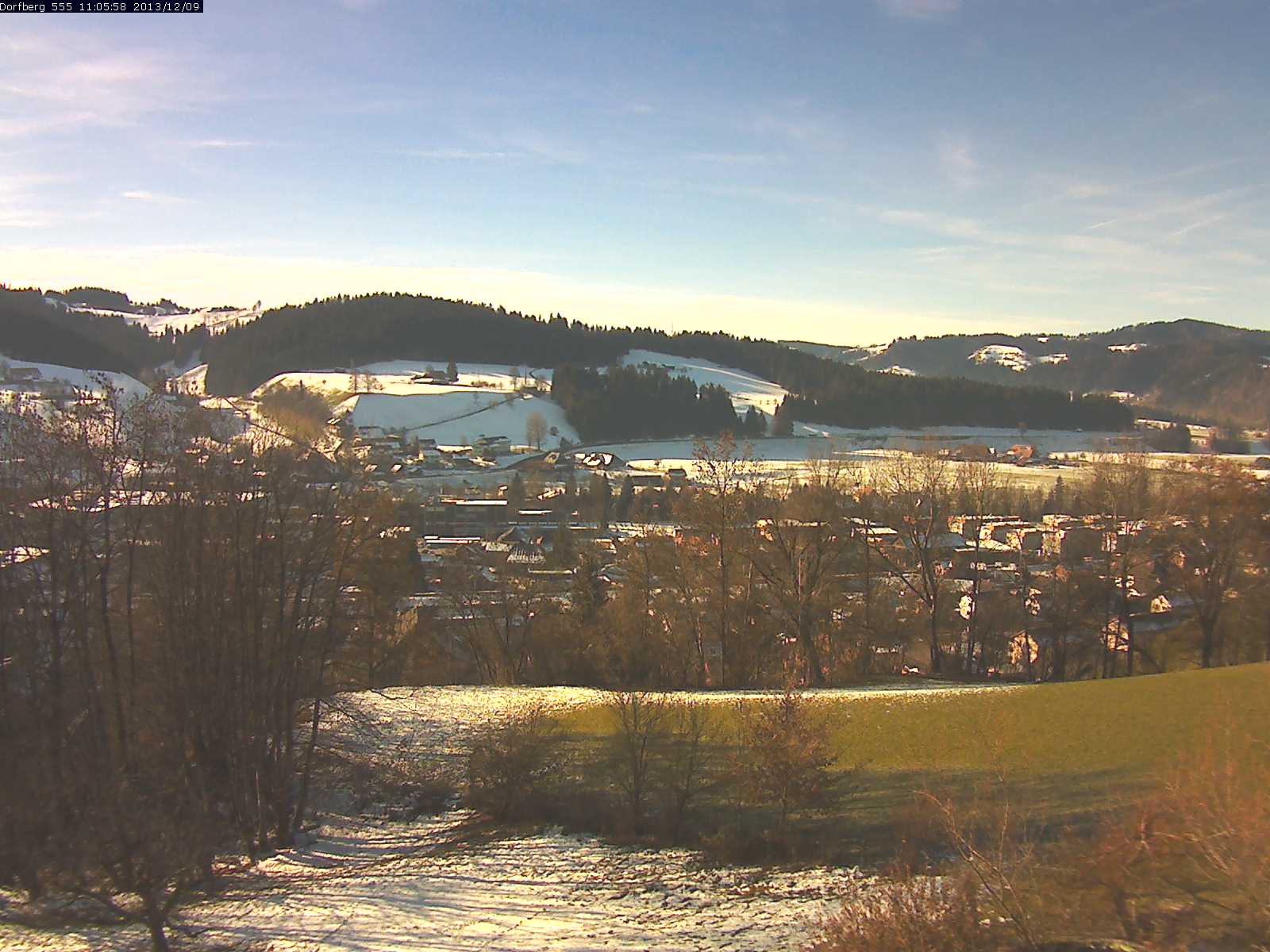 Webcam-Bild: Aussicht vom Dorfberg in Langnau 20131209-110600