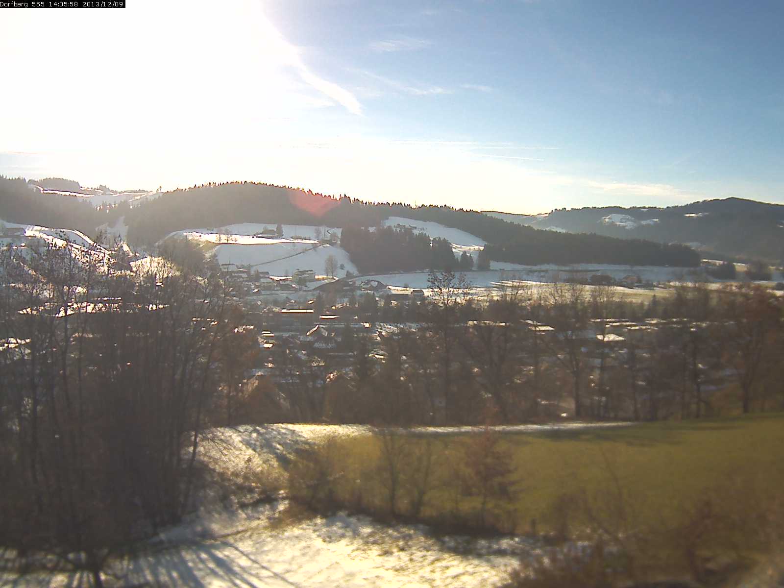 Webcam-Bild: Aussicht vom Dorfberg in Langnau 20131209-140600
