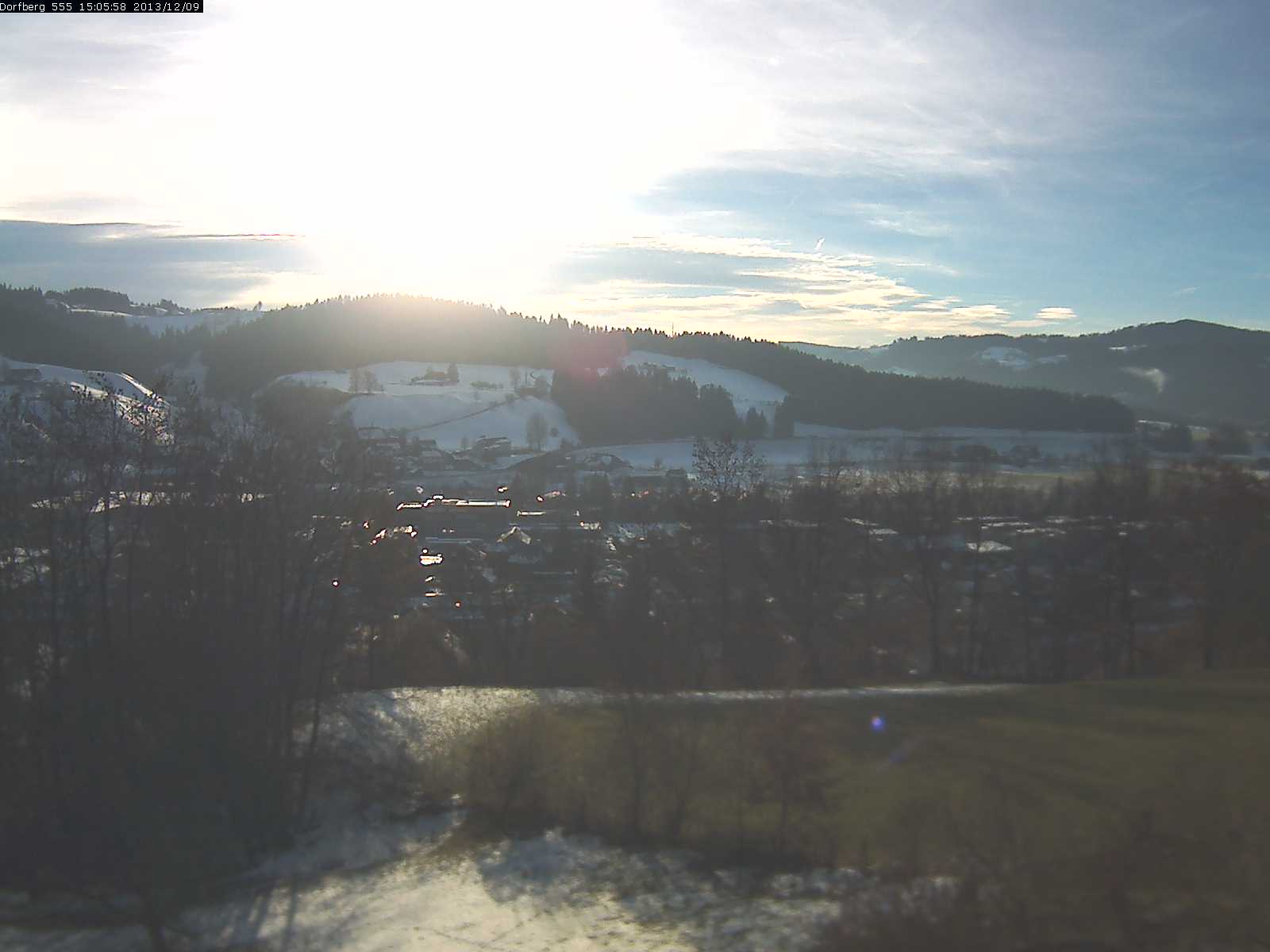 Webcam-Bild: Aussicht vom Dorfberg in Langnau 20131209-150600