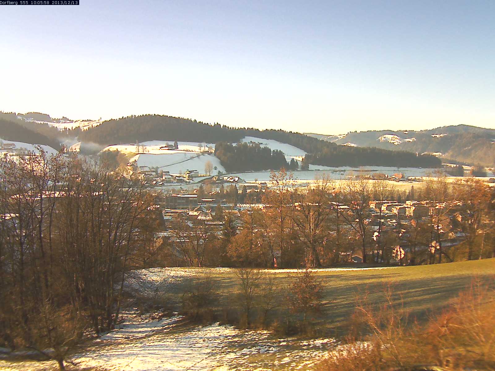 Webcam-Bild: Aussicht vom Dorfberg in Langnau 20131213-100600