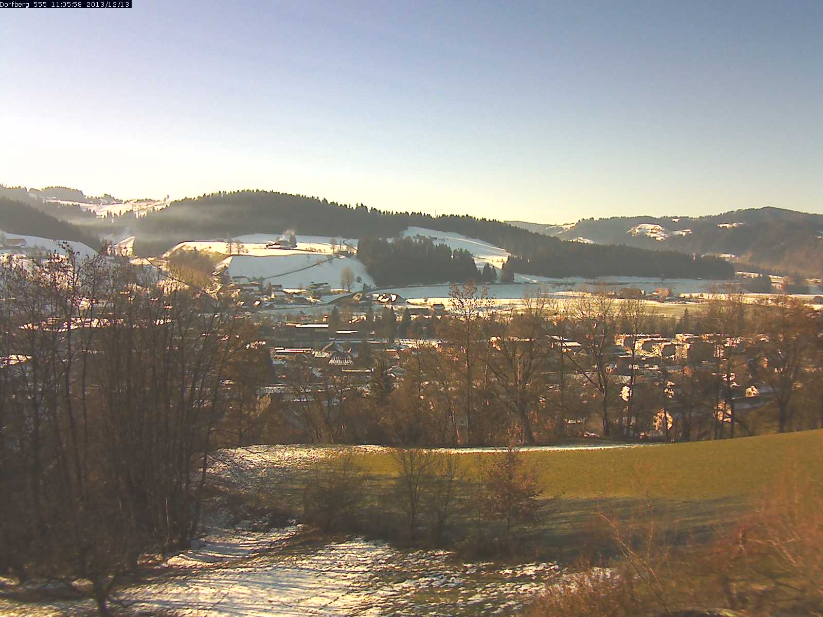 Webcam-Bild: Aussicht vom Dorfberg in Langnau 20131213-110600