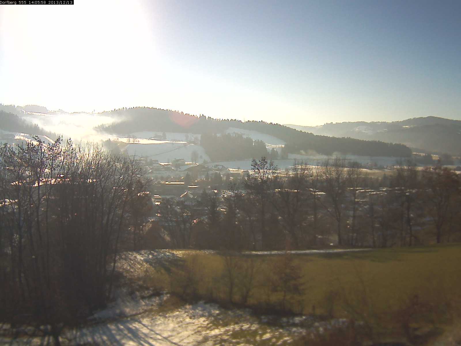 Webcam-Bild: Aussicht vom Dorfberg in Langnau 20131213-140600