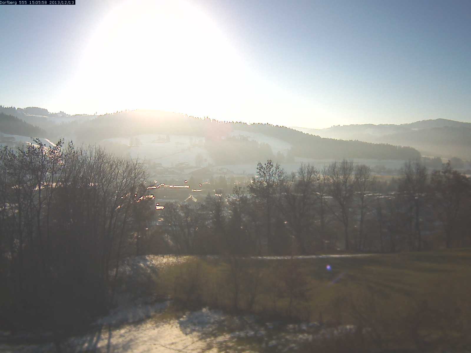 Webcam-Bild: Aussicht vom Dorfberg in Langnau 20131213-150600