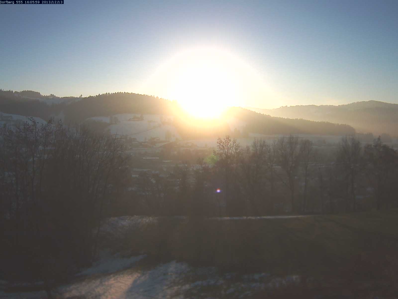 Webcam-Bild: Aussicht vom Dorfberg in Langnau 20131213-160600