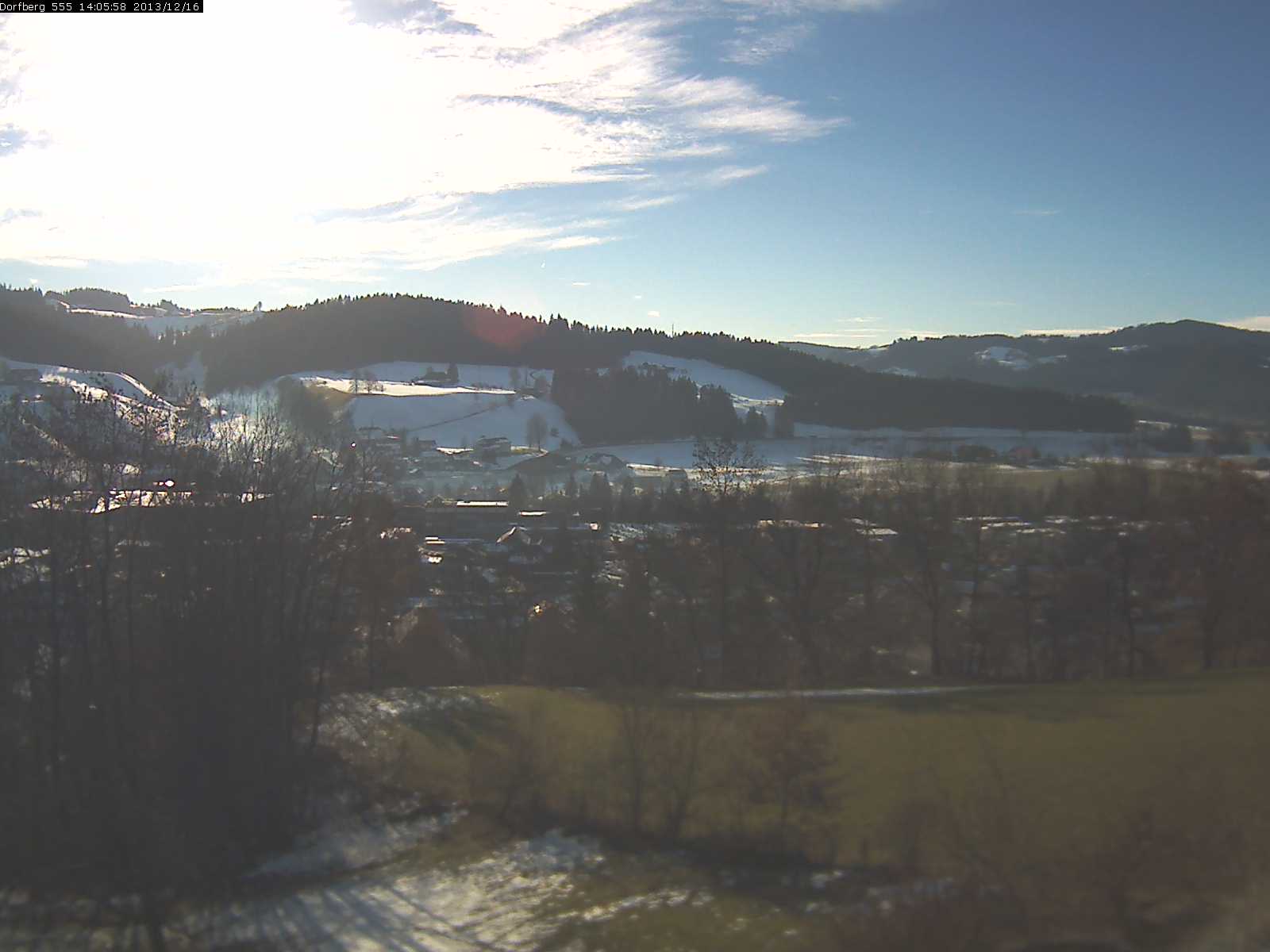 Webcam-Bild: Aussicht vom Dorfberg in Langnau 20131216-140600