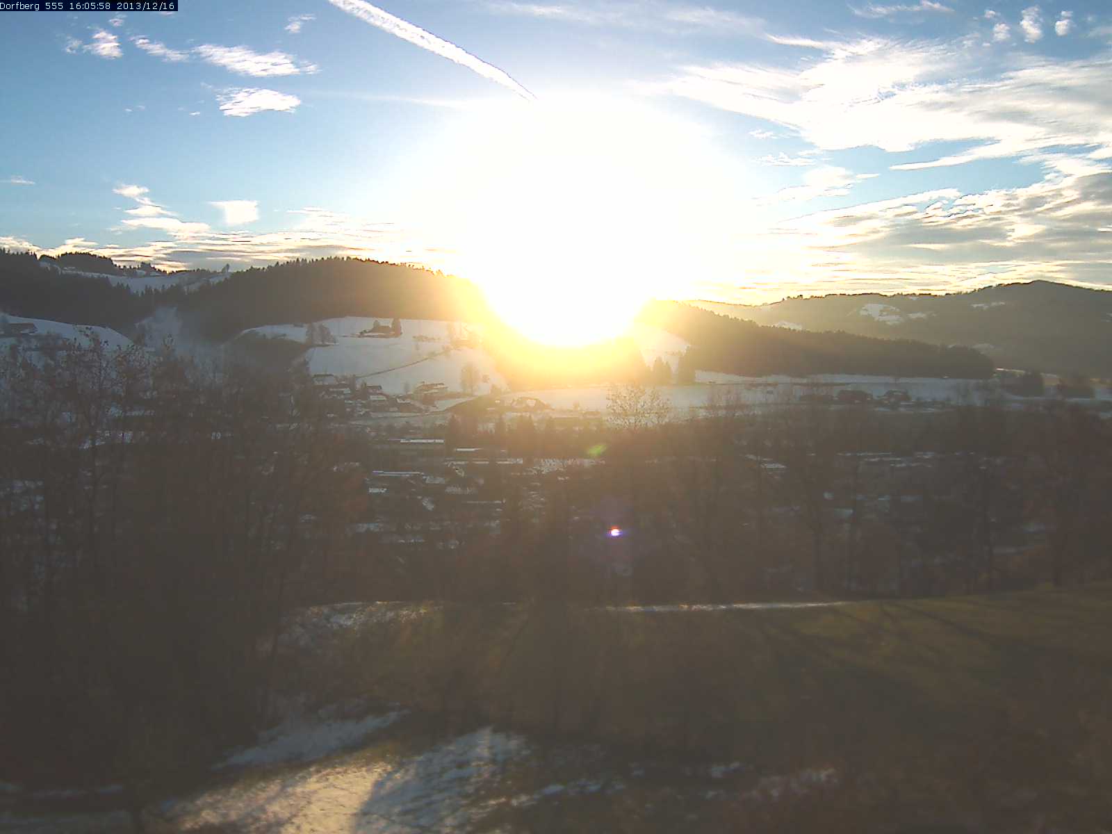 Webcam-Bild: Aussicht vom Dorfberg in Langnau 20131216-160600