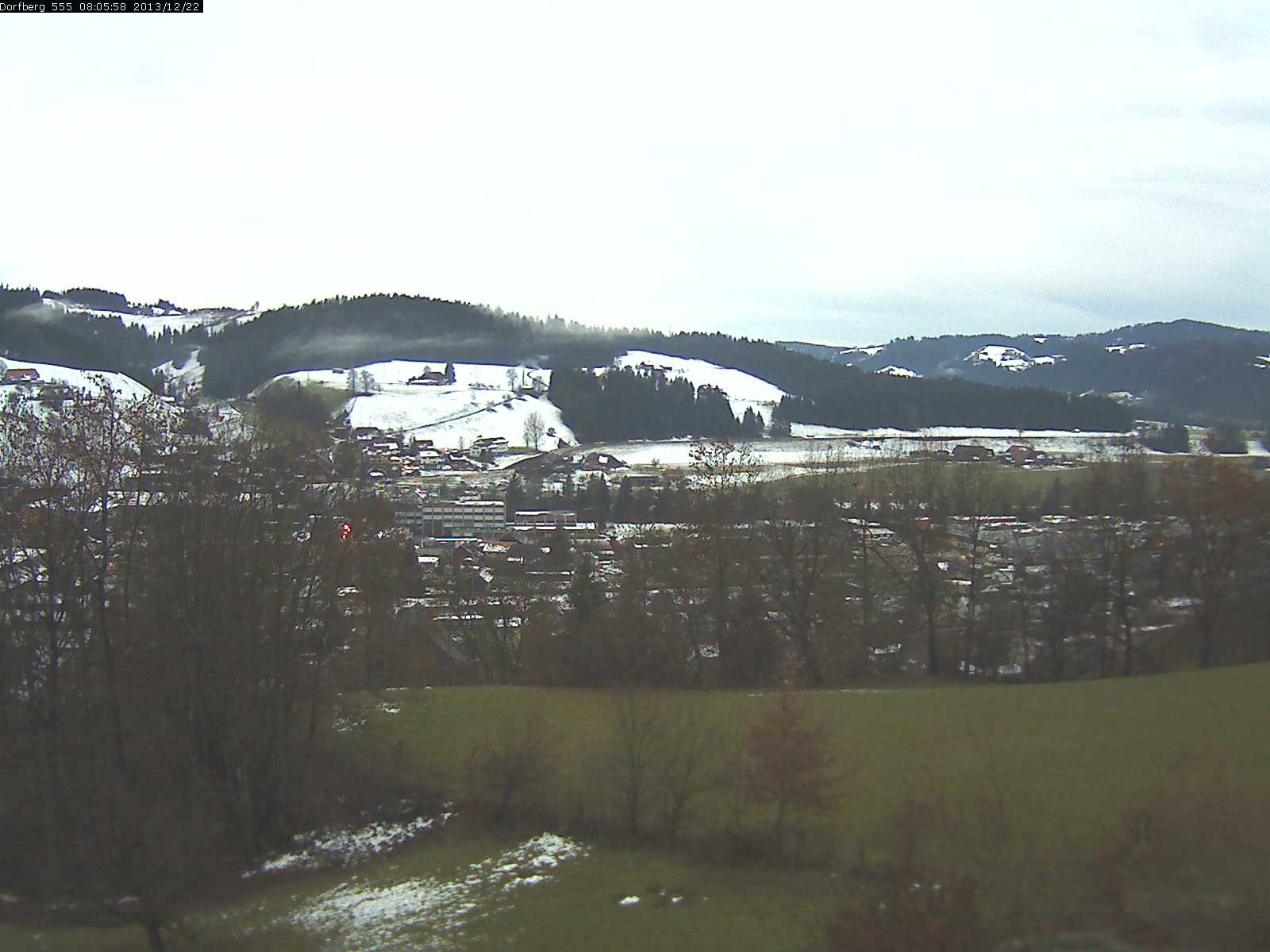 Webcam-Bild: Aussicht vom Dorfberg in Langnau 20131222-080600