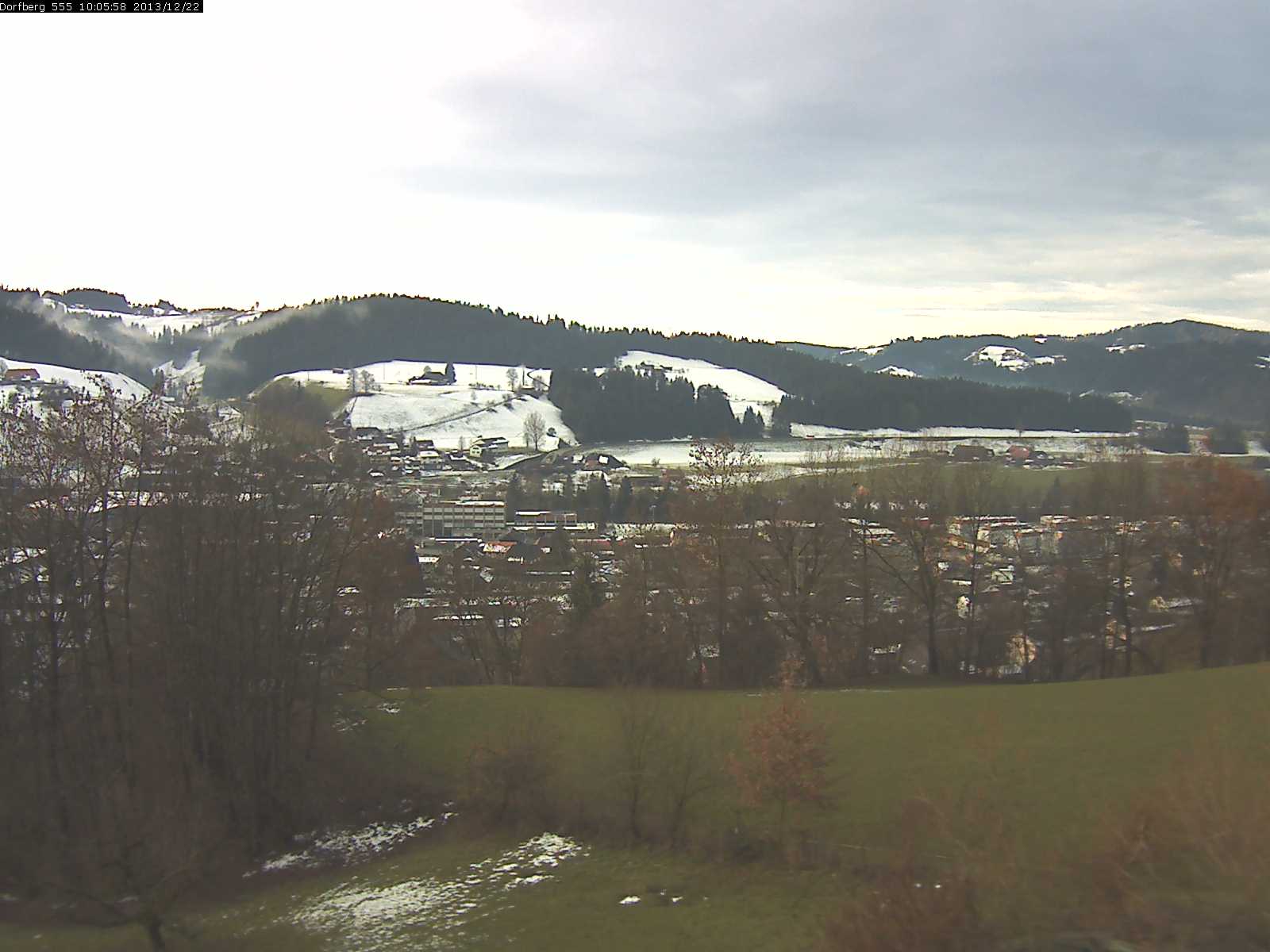 Webcam-Bild: Aussicht vom Dorfberg in Langnau 20131222-100600