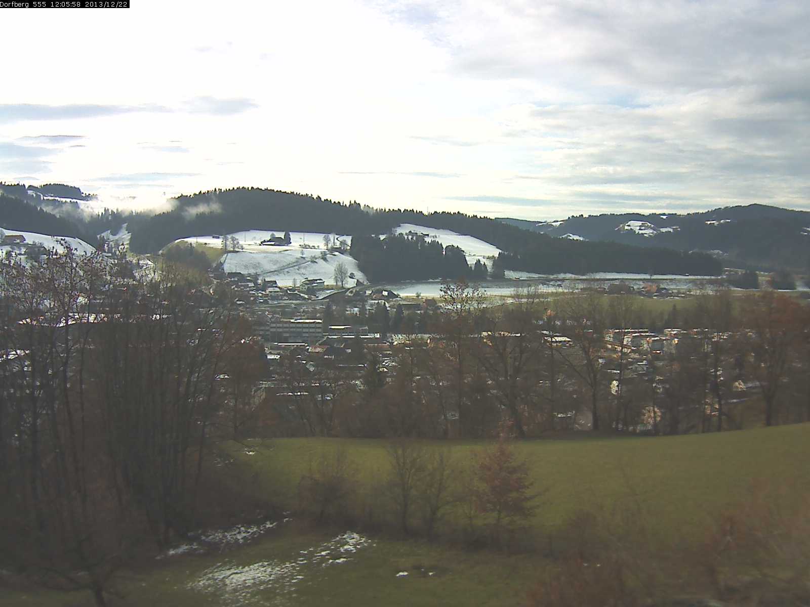 Webcam-Bild: Aussicht vom Dorfberg in Langnau 20131222-120600