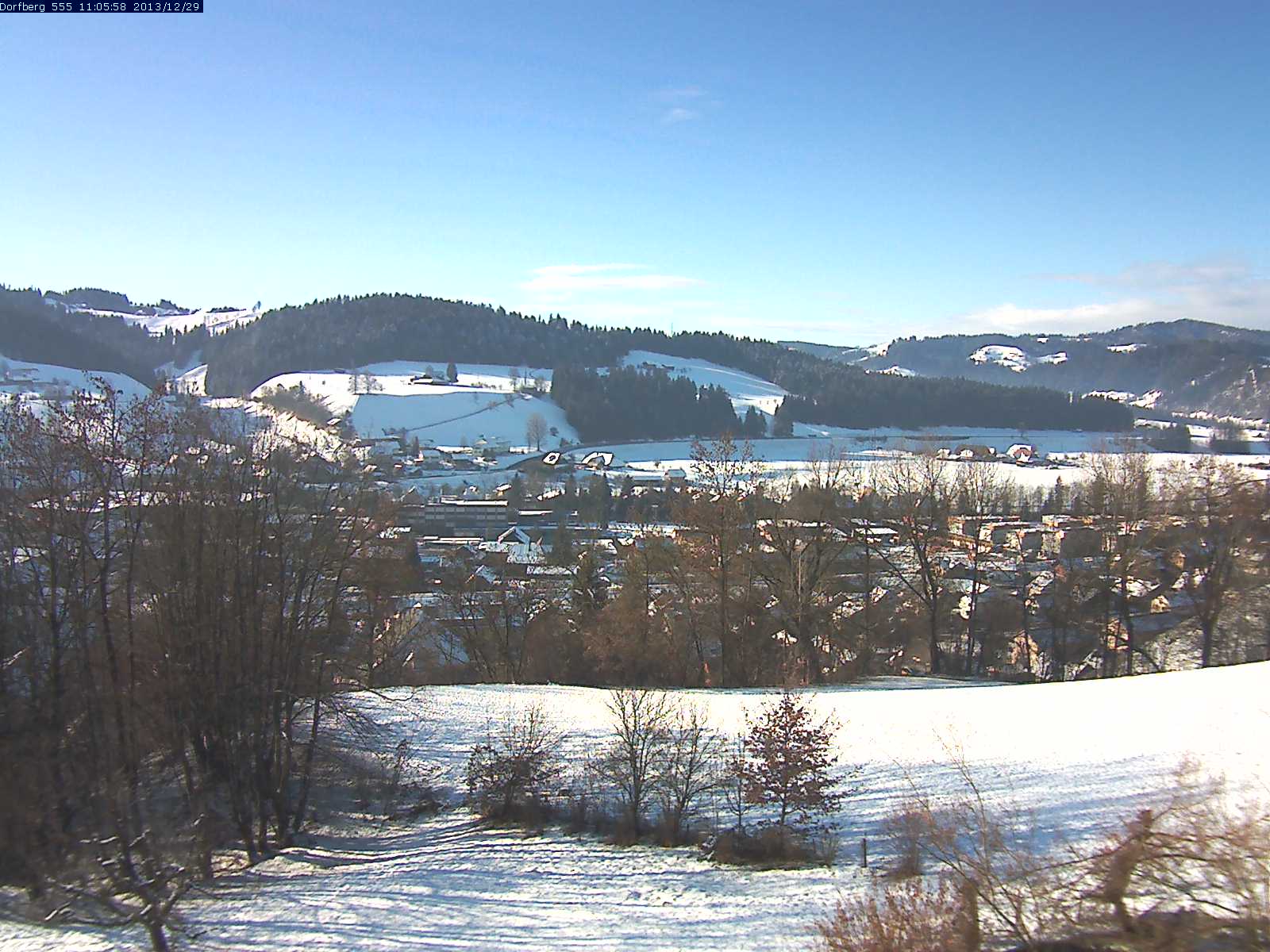 Webcam-Bild: Aussicht vom Dorfberg in Langnau 20131229-110600