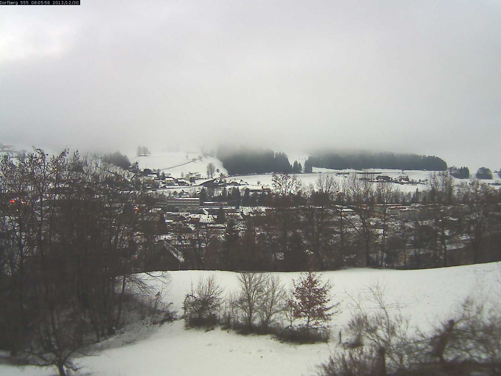 Webcam-Bild: Aussicht vom Dorfberg in Langnau 20131230-080600