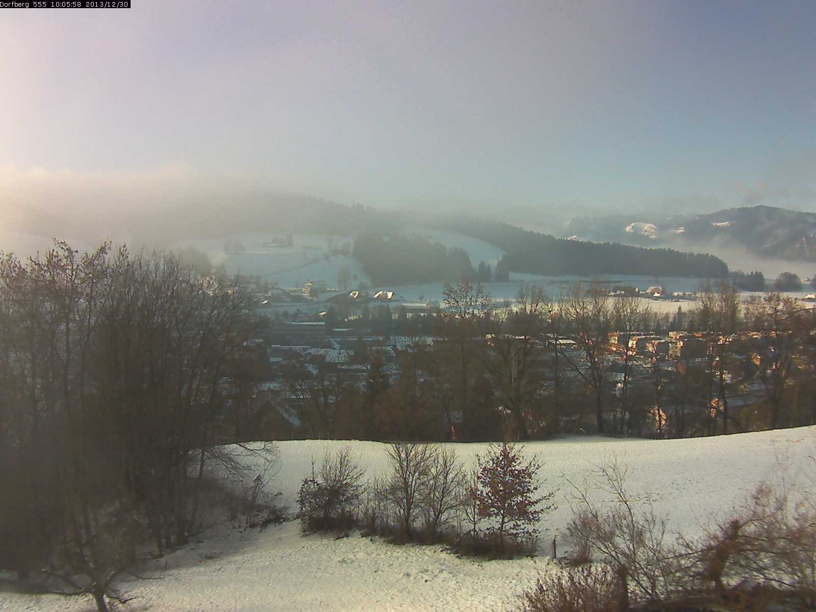 Webcam-Bild: Aussicht vom Dorfberg in Langnau 20131230-100600