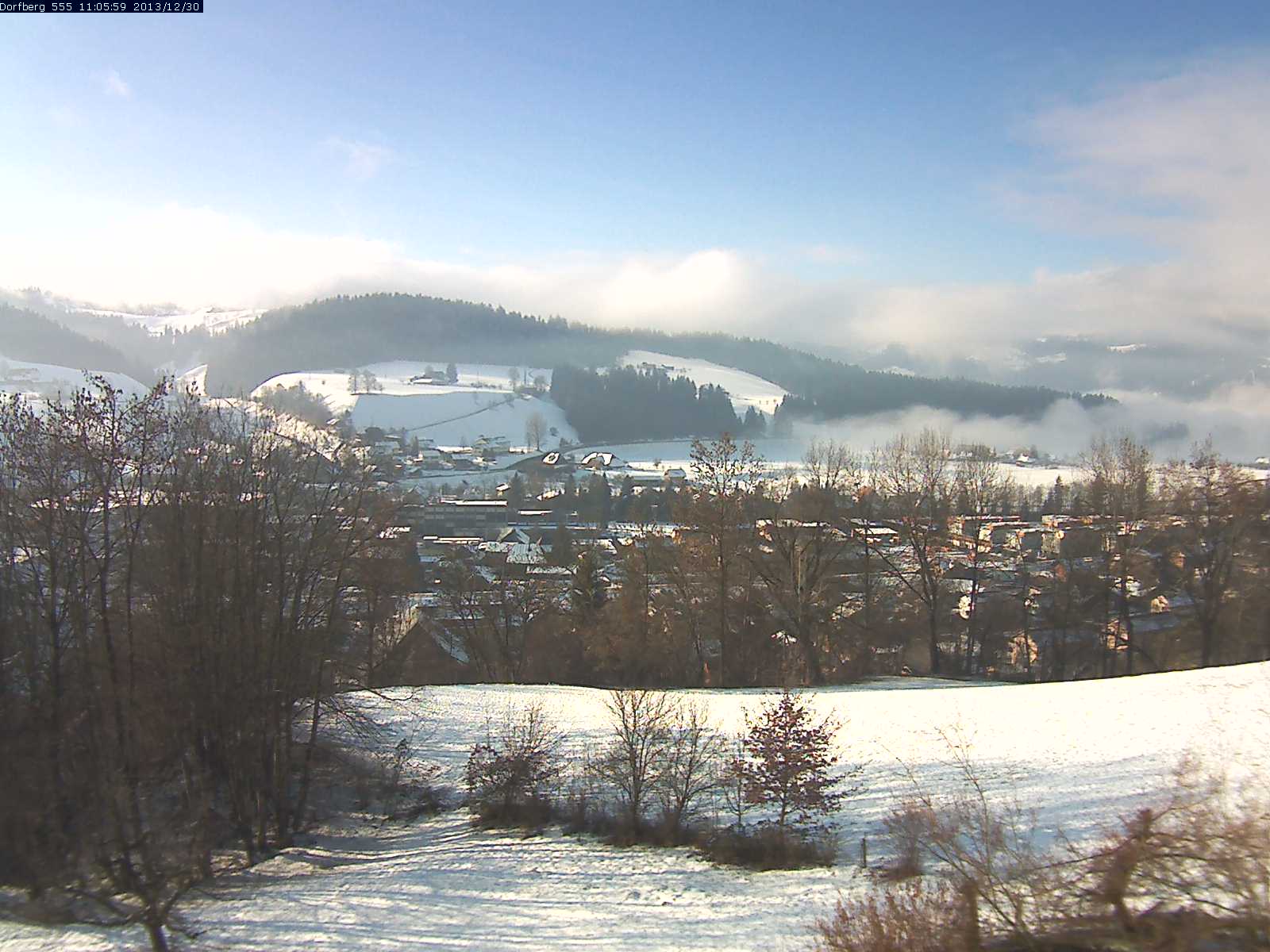 Webcam-Bild: Aussicht vom Dorfberg in Langnau 20131230-110600