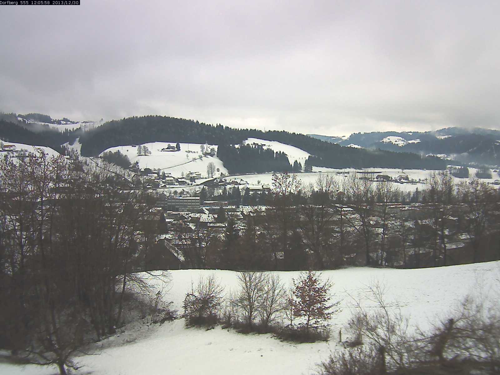 Webcam-Bild: Aussicht vom Dorfberg in Langnau 20131230-120600