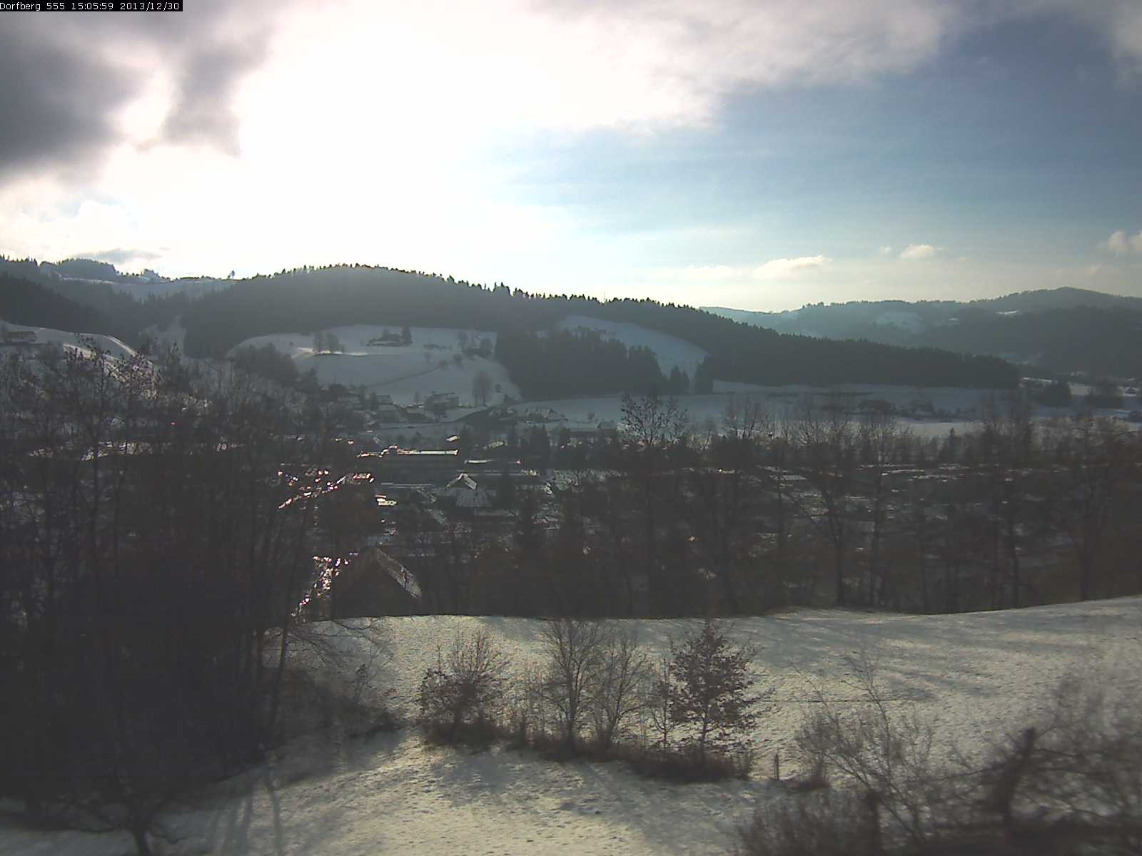 Webcam-Bild: Aussicht vom Dorfberg in Langnau 20131230-150600