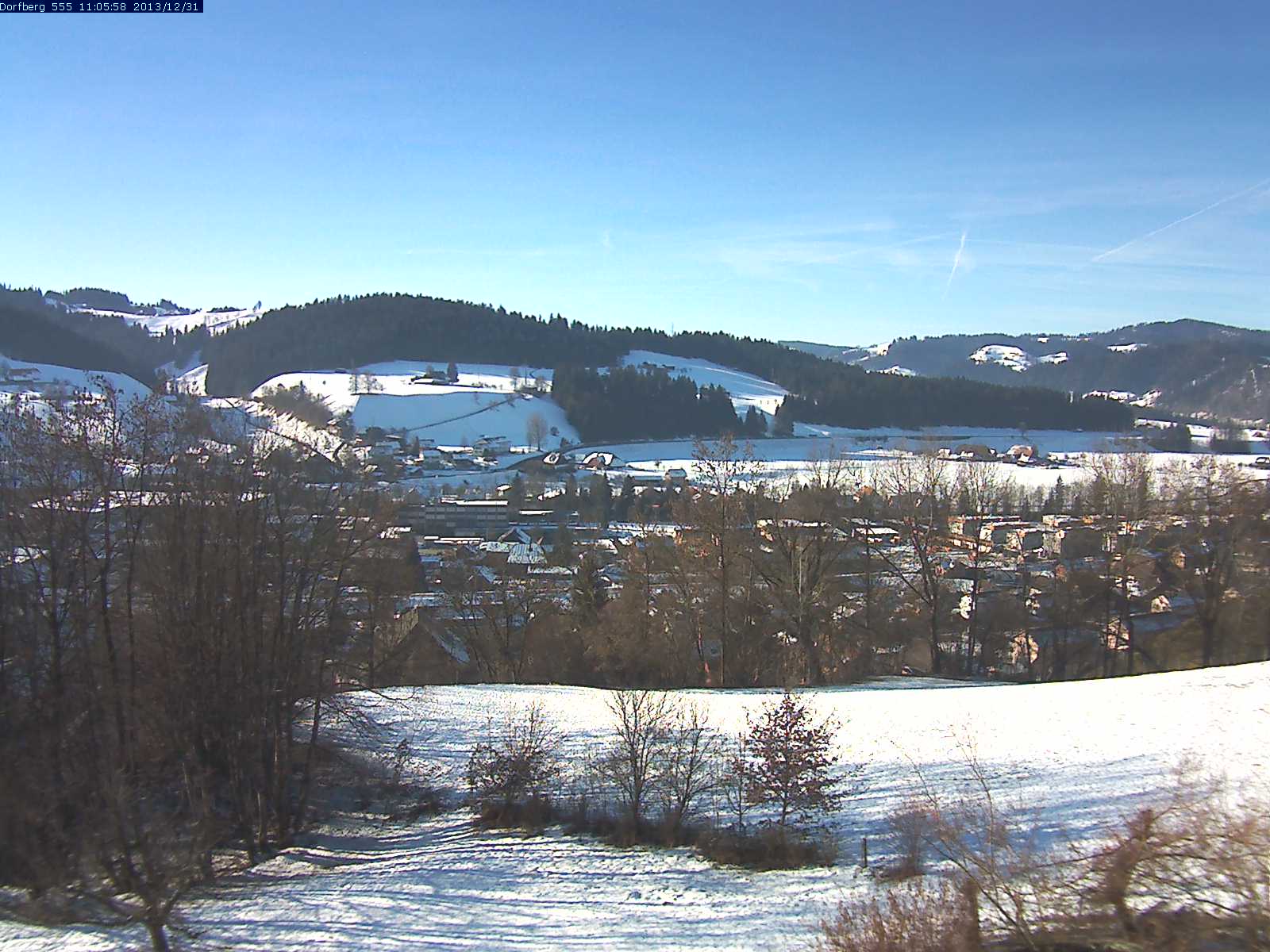 Webcam-Bild: Aussicht vom Dorfberg in Langnau 20131231-110600