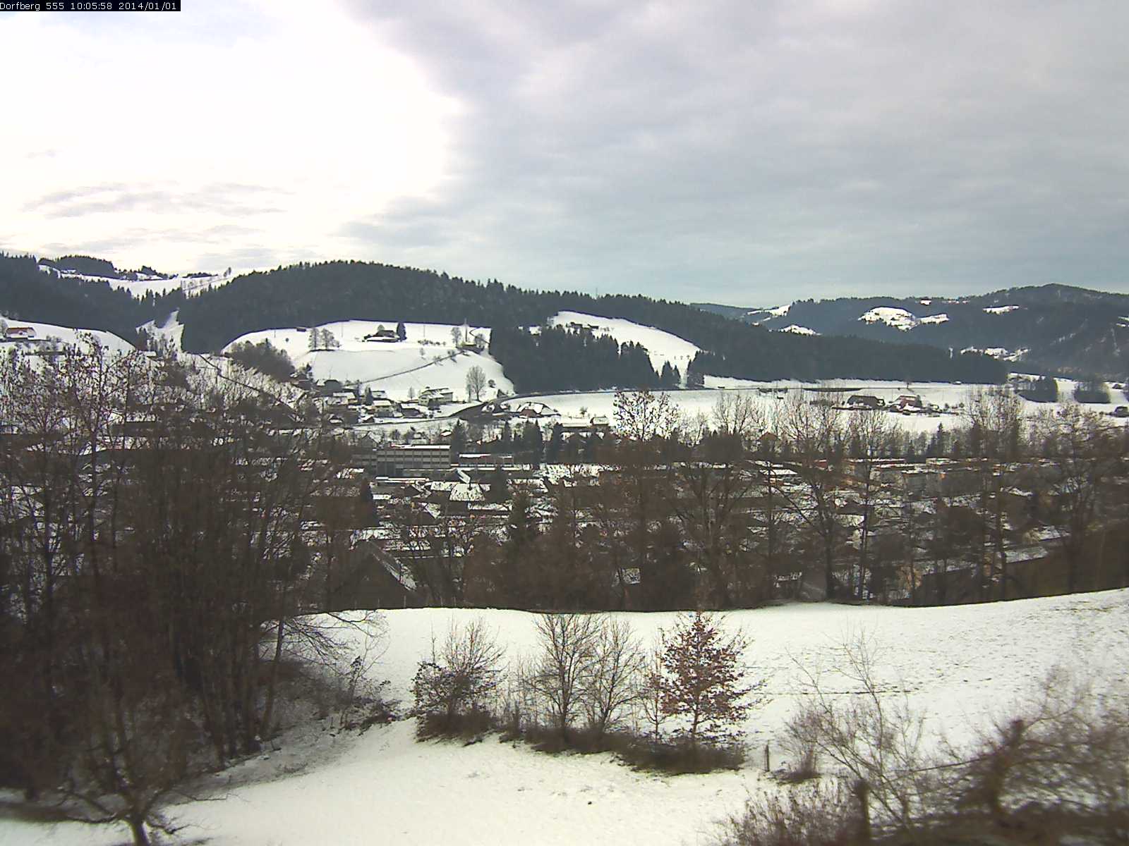 Webcam-Bild: Aussicht vom Dorfberg in Langnau 20140101-100600