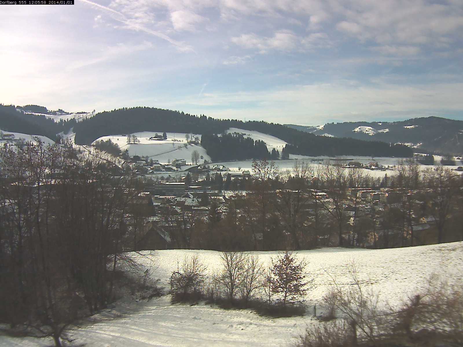 Webcam-Bild: Aussicht vom Dorfberg in Langnau 20140101-120600
