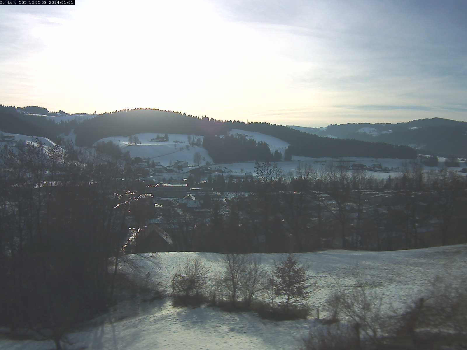 Webcam-Bild: Aussicht vom Dorfberg in Langnau 20140101-150600