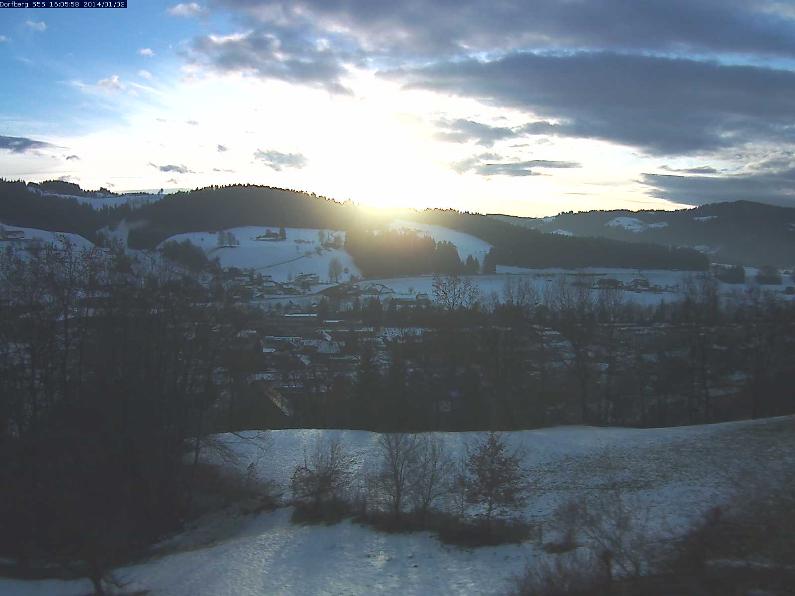 Webcam-Bild: Aussicht vom Dorfberg in Langnau 20140102-160600