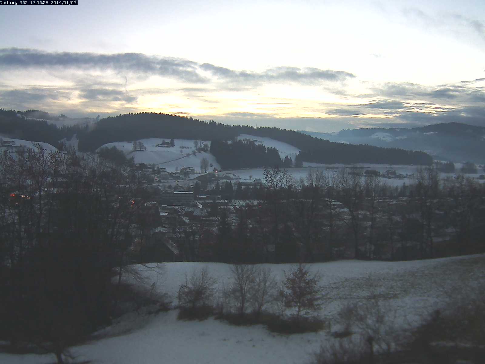 Webcam-Bild: Aussicht vom Dorfberg in Langnau 20140102-170600