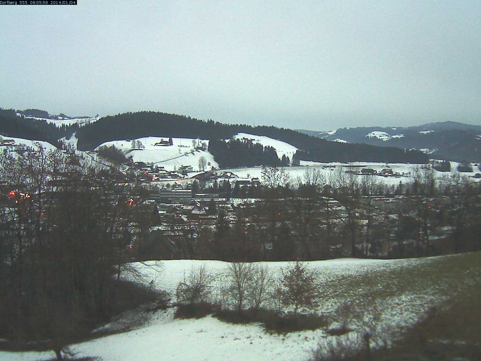 Webcam-Bild: Aussicht vom Dorfberg in Langnau 20140104-080600