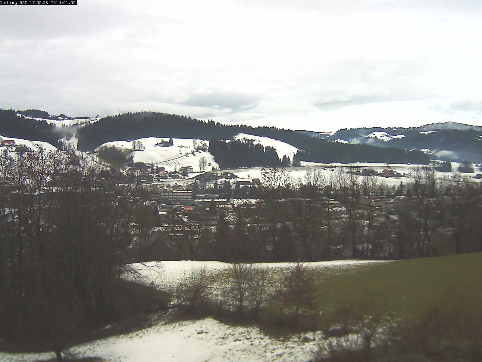 Webcam-Bild: Aussicht vom Dorfberg in Langnau 20140105-100600