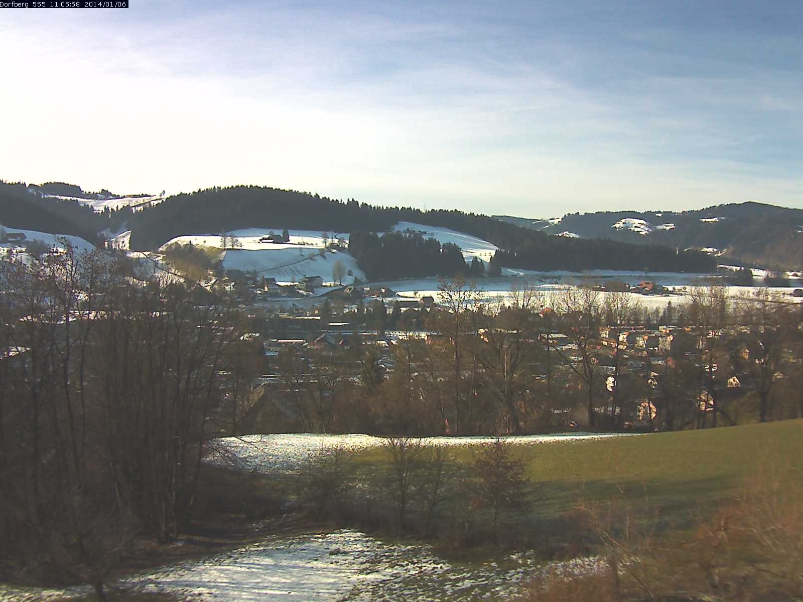 Webcam-Bild: Aussicht vom Dorfberg in Langnau 20140106-110600