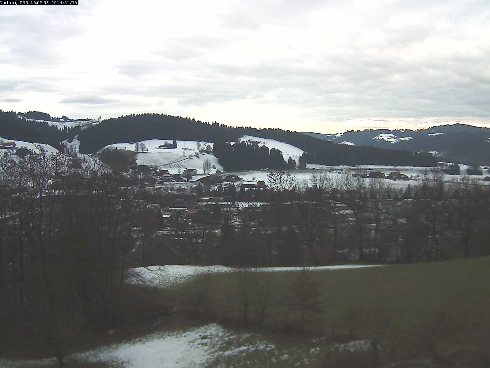 Webcam-Bild: Aussicht vom Dorfberg in Langnau 20140106-160600