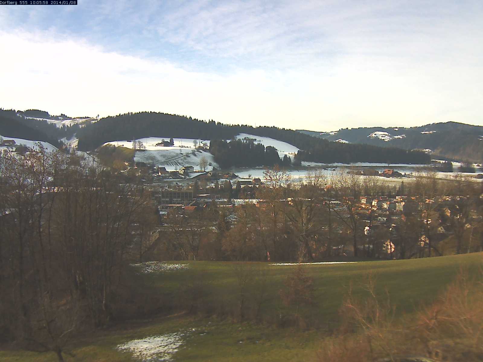 Webcam-Bild: Aussicht vom Dorfberg in Langnau 20140108-100600