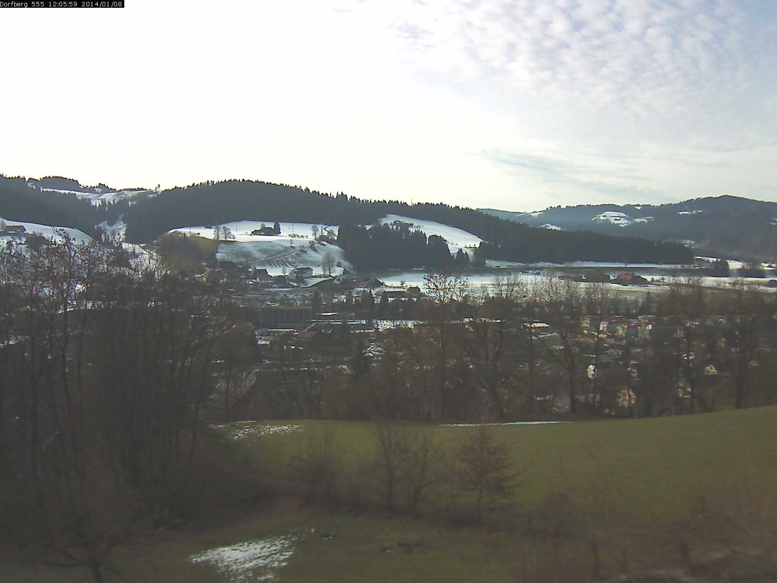 Webcam-Bild: Aussicht vom Dorfberg in Langnau 20140108-120600