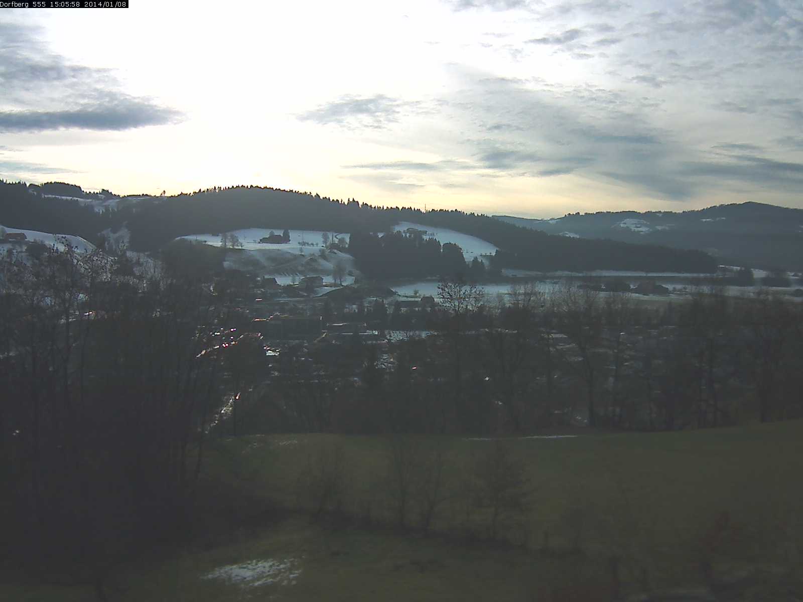 Webcam-Bild: Aussicht vom Dorfberg in Langnau 20140108-150600