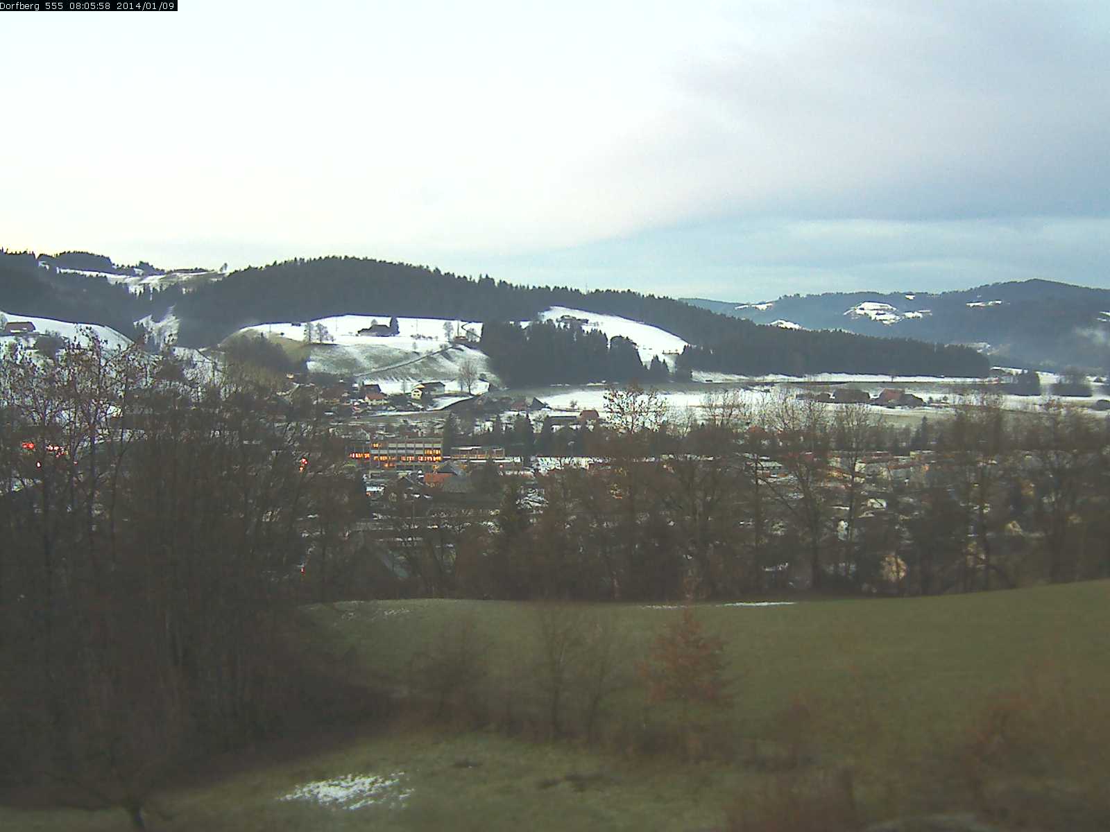 Webcam-Bild: Aussicht vom Dorfberg in Langnau 20140109-080600