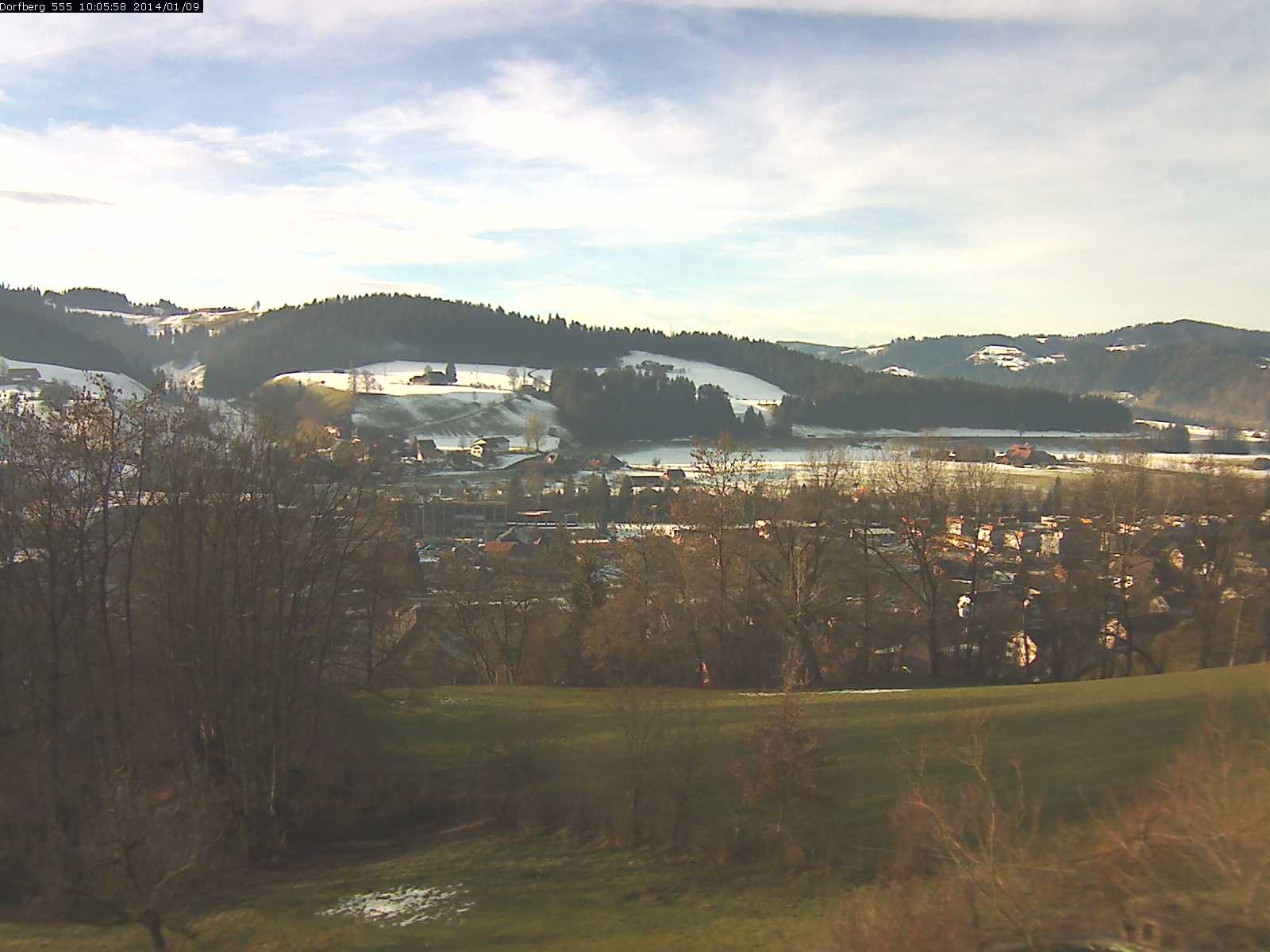 Webcam-Bild: Aussicht vom Dorfberg in Langnau 20140109-100600