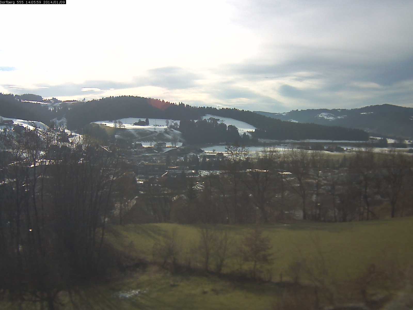 Webcam-Bild: Aussicht vom Dorfberg in Langnau 20140109-140600