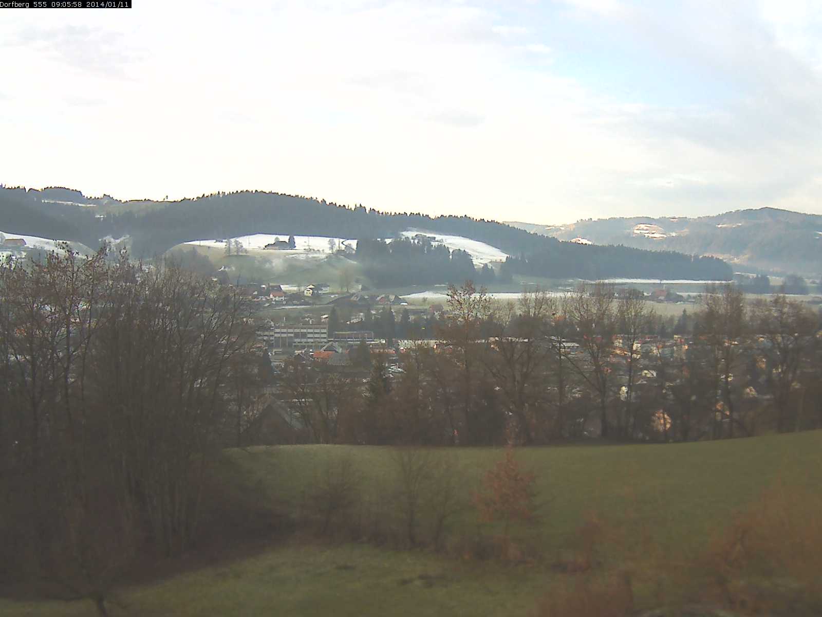 Webcam-Bild: Aussicht vom Dorfberg in Langnau 20140111-090600