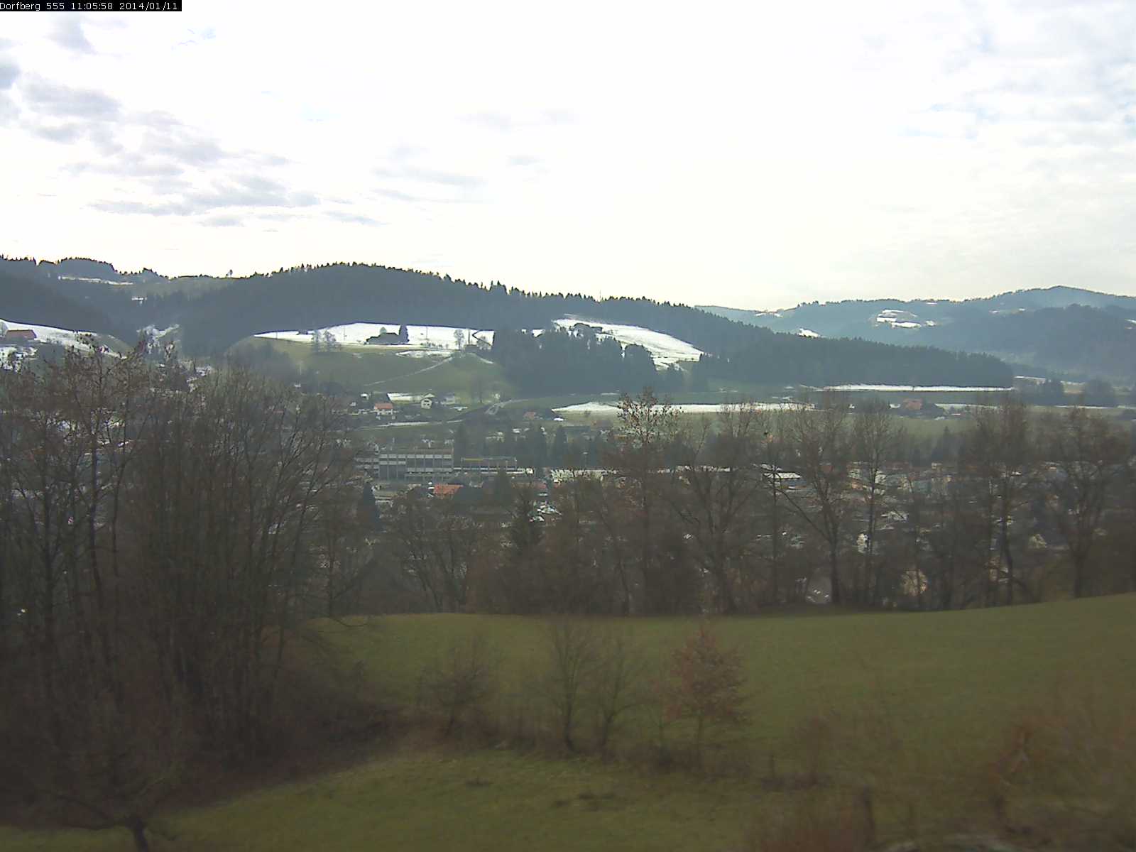 Webcam-Bild: Aussicht vom Dorfberg in Langnau 20140111-110600