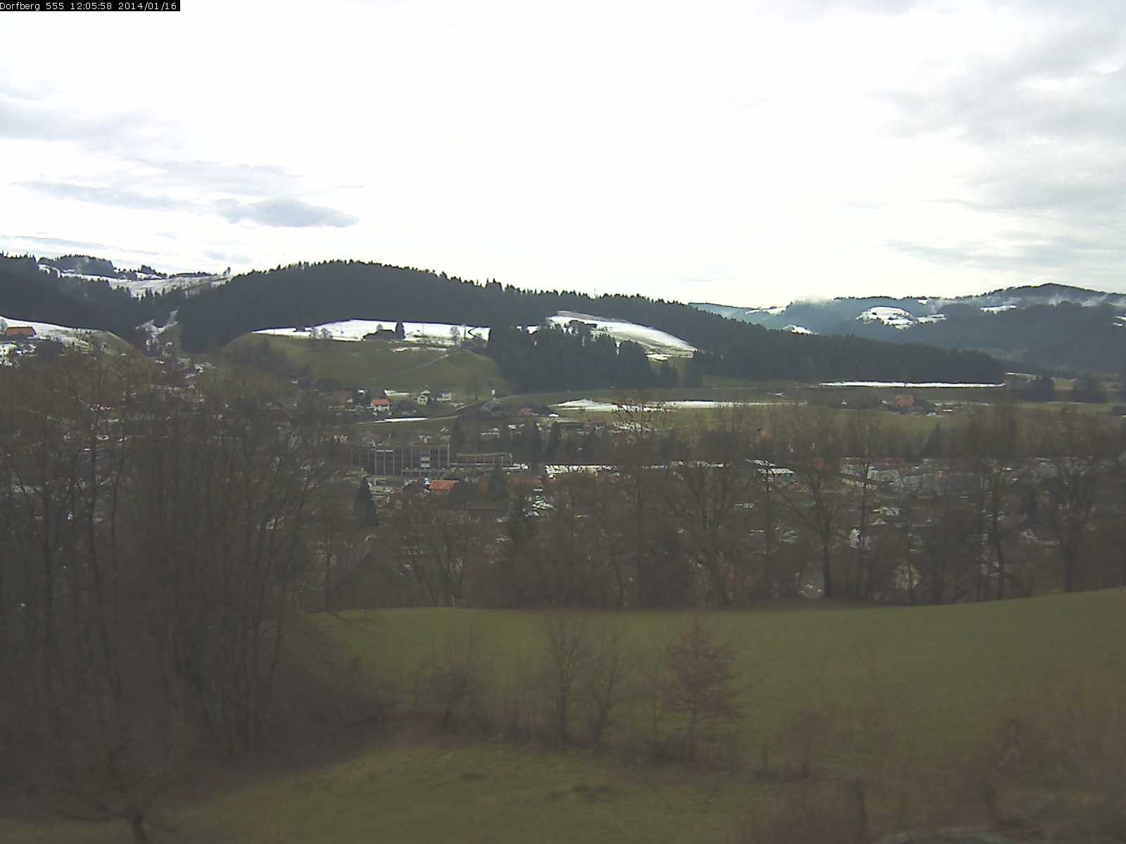 Webcam-Bild: Aussicht vom Dorfberg in Langnau 20140116-120600