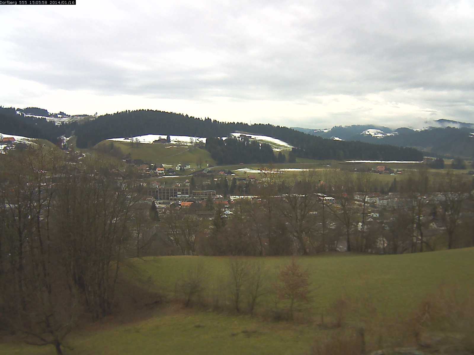 Webcam-Bild: Aussicht vom Dorfberg in Langnau 20140116-150600