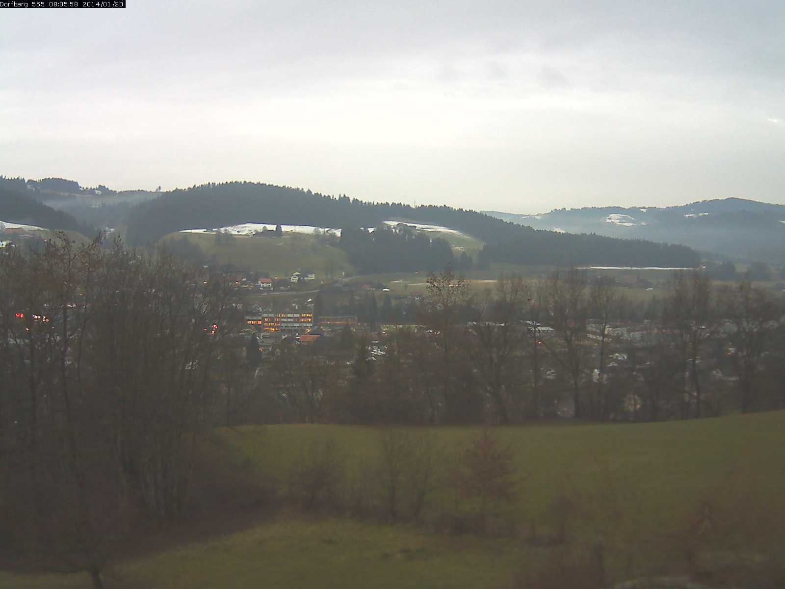 Webcam-Bild: Aussicht vom Dorfberg in Langnau 20140120-080600