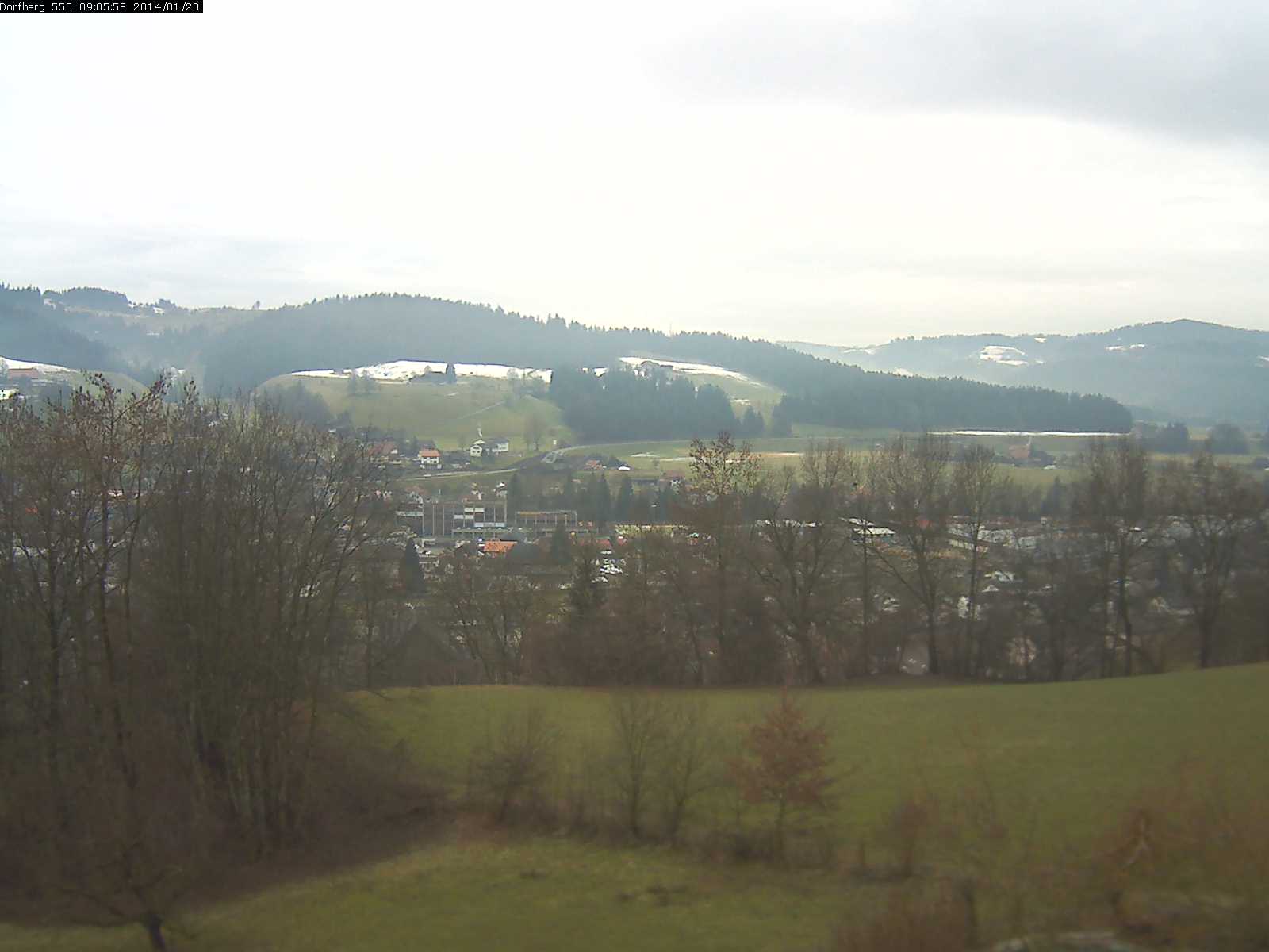 Webcam-Bild: Aussicht vom Dorfberg in Langnau 20140120-090600
