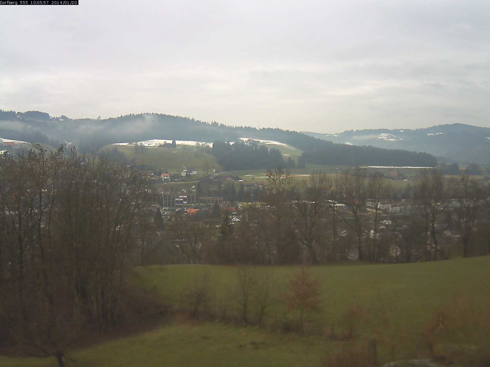 Webcam-Bild: Aussicht vom Dorfberg in Langnau 20140120-100600