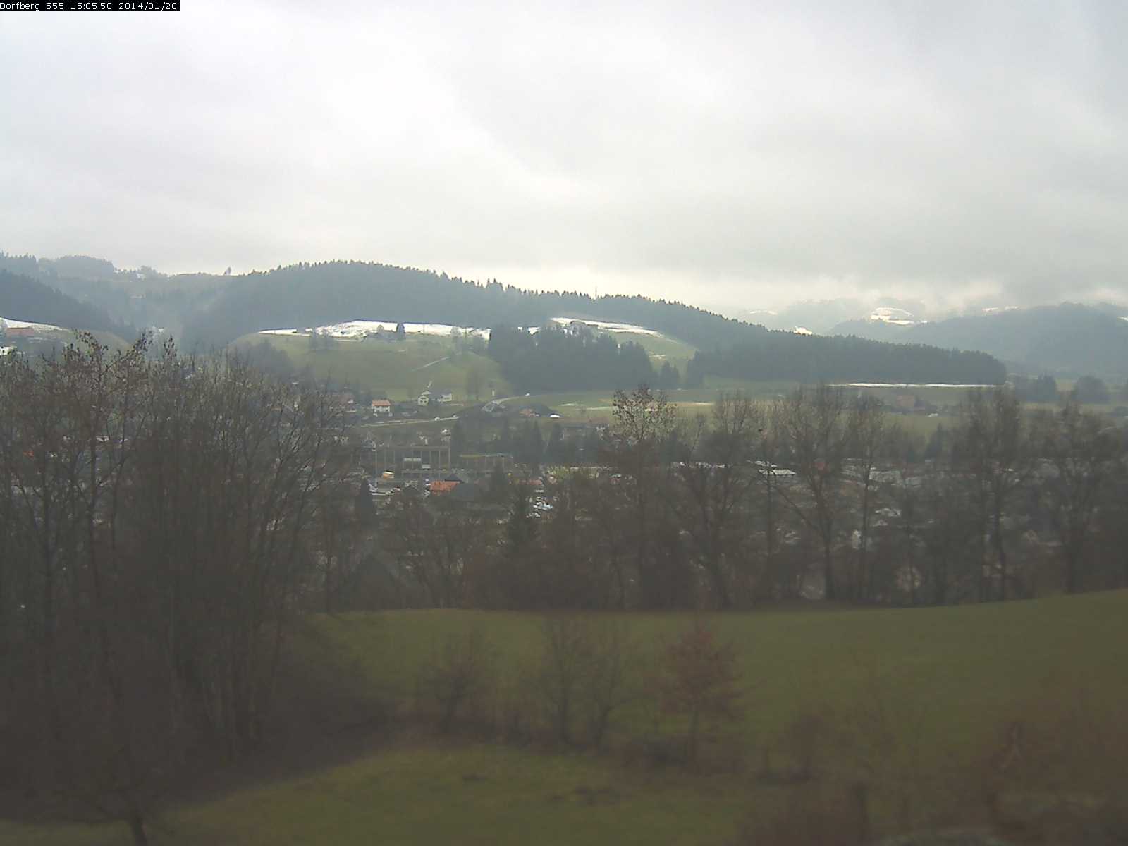 Webcam-Bild: Aussicht vom Dorfberg in Langnau 20140120-150600