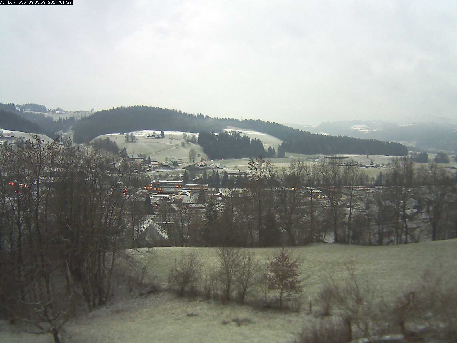 Webcam-Bild: Aussicht vom Dorfberg in Langnau 20140123-080600