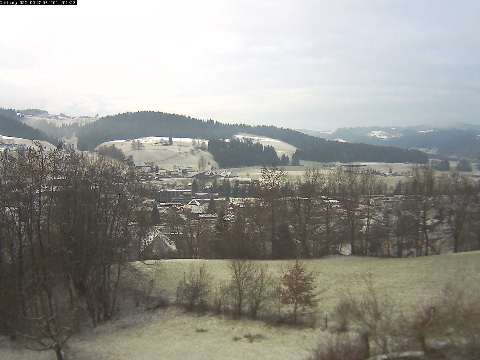 Webcam-Bild: Aussicht vom Dorfberg in Langnau 20140123-090600