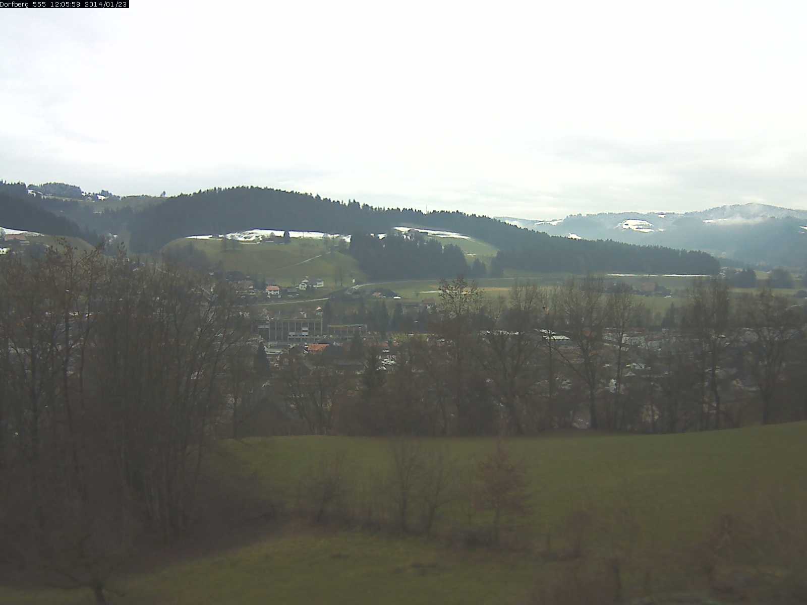 Webcam-Bild: Aussicht vom Dorfberg in Langnau 20140123-120600