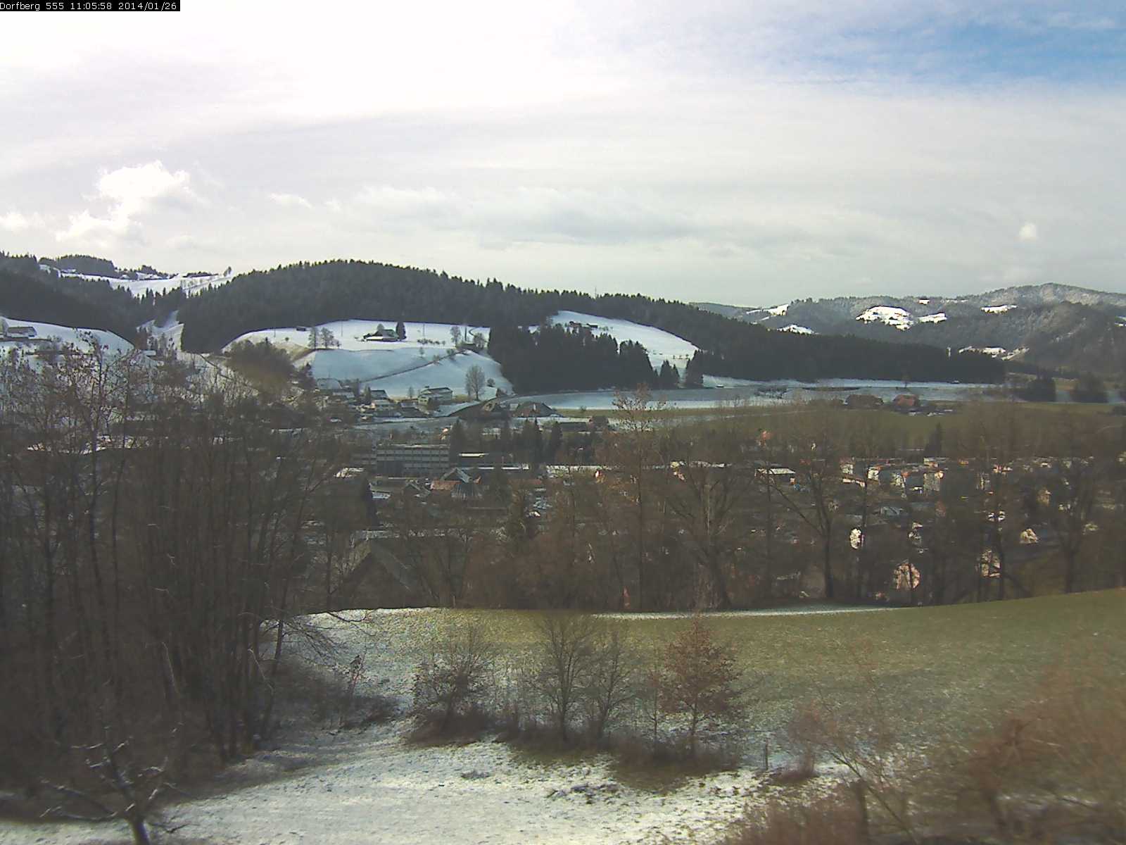 Webcam-Bild: Aussicht vom Dorfberg in Langnau 20140126-110600